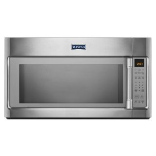Maytag 2 cu ft Over The Range Microwave with Sensor Cooking Controls (Stainless Steel) (Common 30 in; Actual 29.9 in)