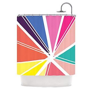KESS InHouse Boldly Bright Shower Curtain