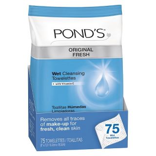 Ponds Original Fresh Wet Cleansing Towelettes 75 ct
