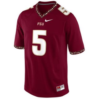 Nike Florida State Seminoles (FSU) #5 Youth Game Replica Jersey   Garnet