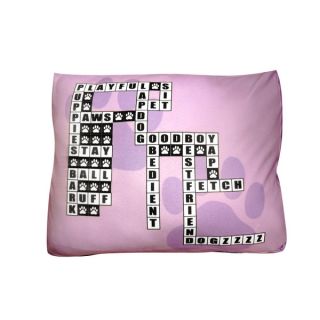 Dogzzzz Crossword Puzzle Rectangular Dog Bed   Shopping