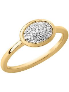 Links of London Diamond essentials gold vermeil ring Gold