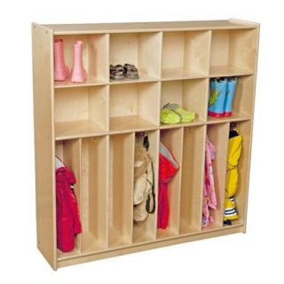 Wood Designs Contender 8 Section Baltic Birch Neat and Trim Locker