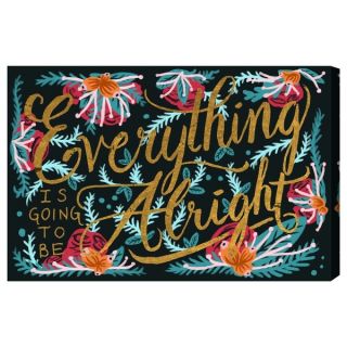 Blakely Home Alright Canvas Art   Shopping