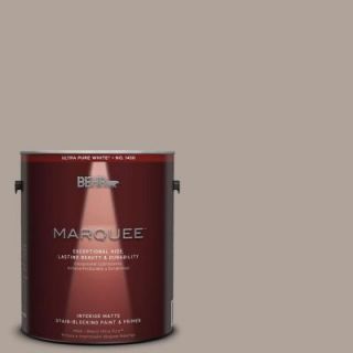 BEHR MARQUEE 1 gal. #MQ2 56 Abbey Stone One Coat Hide Matte Interior Paint 145401