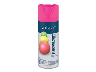 Valspar Brand 465 68113 SP 12 Oz Fluorescent Pink Spray Paint   Pack of 6