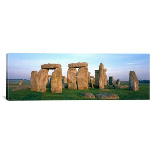 iCanvas Panoramic England, Wiltshire, Stonehenge Photographic Print on