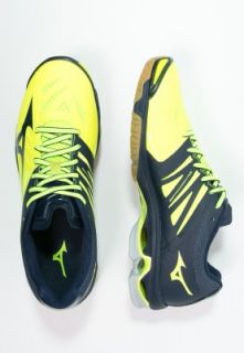 Mizuno WAVE LIGHTNING Z2   Volleyball shoes   neon yellow/dress blues/silver