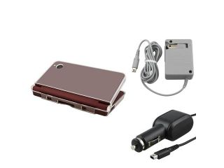 eForCity For Nintendo NDSi DSi XL LL Hard Case+Wall+Car Charger