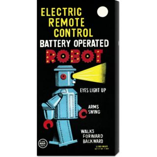 Big Canvas Co. Retrobot Electric Remote Control Battery Operated