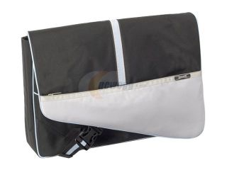 SONY VAIO Black/White Sport Messenger Bag for 15.4" Notebooks Model VGP AMB9