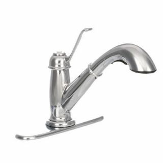 Pfister Bixby Single Handle Pull Out Sprayer Kitchen Faucet in Polished Chrome F 538 5LCC