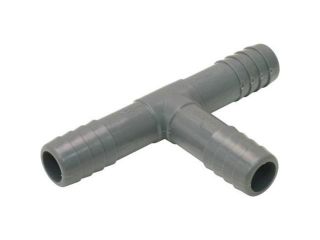 Poly Insert Tee 1' X 1" X 3/4" Genova Products Brass Push Fit Fittings   Tees
