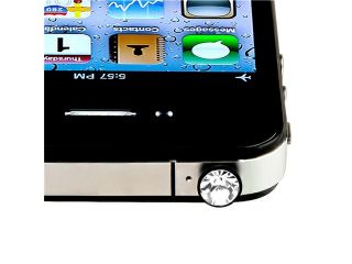 Insten Smoke Hard Slim Case + Clear Diamond 3.5mm Headset Dust Cap Compatible with Samsung Galaxy Note II N7100