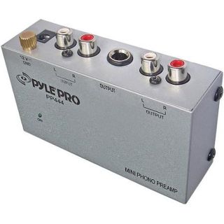 PylePro PP444 Ultra Compact Phono Preamp