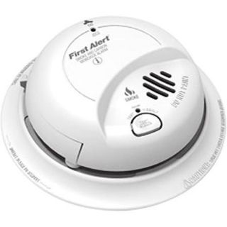 First Alert SA9120BPCN Hard Wired Smoke and Fire Detector With Adapter Kit