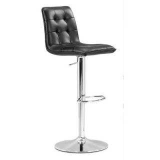 ZUO Oxygen Barstool in Black 301350