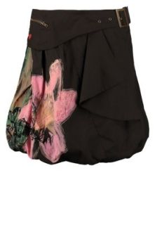 Desigual Puffball skirt   brown boho