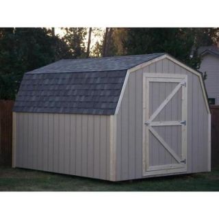Barn Style Shed (8'x12'x4' Barn Style)