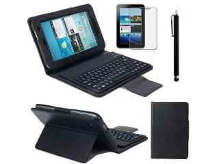 GSAGear   Universal Portfolio Leather Case with Detachable Bluetooth Keyboard for 9" ~ 10" Tablet PC : Galaxy Note 10.1 2014 Edition/ Galaxy Tab 3 10.1/ Xoom 10.1/Acer W510/ Nexus 10/ Dell XPS 10.1/ N
