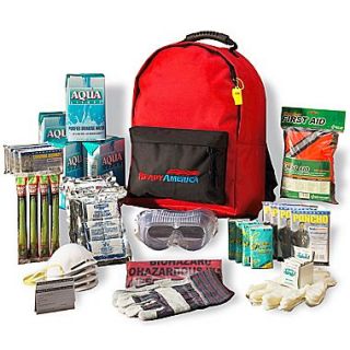 Ready America™ Grab N Go 4 Person 3 Days Backpack Essentials Emergency Kit