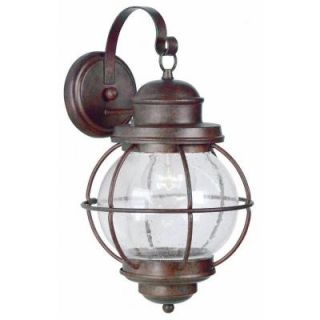 Kenroy Home Hatteras Gilded Copper Extra Large 1 Light Wall Lantern DISCONTINUED 90964GC