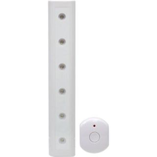 GE 6 LED Utility Remote Controlled Light, White
