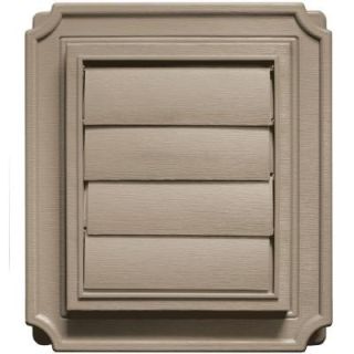 Builders Edge Scalloped Exhaust Siding Vent #095 Clay 140137079095