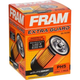 FRAM Extra Guard Oil Filter, PH5