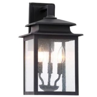 World Imports Sutton Collection 3 Light Rust Outdoor Wall Sconce WI910642