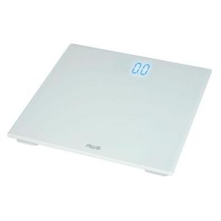 American Weigh Scales Digital Bathroom Scale in White ZT 150WT