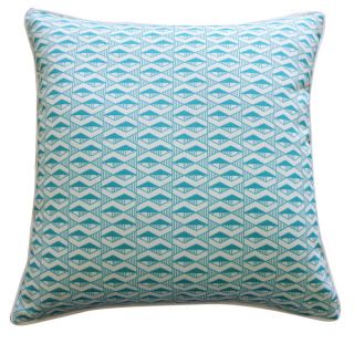 Geo Fish Teal Pillow  ™ Shopping