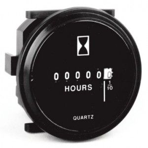 Intermatic GZ40AU Timer DC Hour Meter SAE Bezel 10 80V DC
