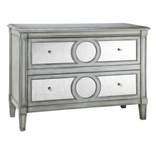 House of Hampton Norma Mirrored Front 2 Drawer Chest