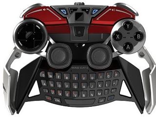Mad Catz L.Y.N.X.9 Mobile Hybrid Controller with Bluetooth Technology for Android Smartphones, Tablets and PC   Gloss Red