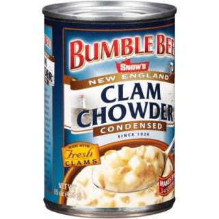 Bumble Bee Snow's Condensed New England Clam Chowder, 15 oz