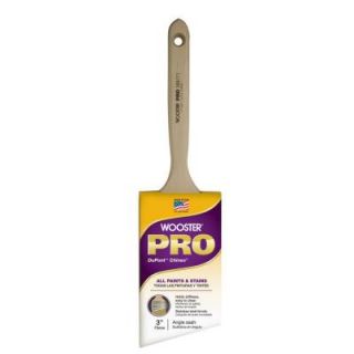 Wooster Pro 3 in. Chinex Angle Sash Brush 0H21200030
