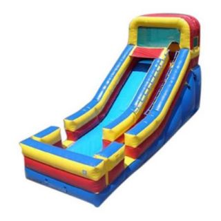 Kidwise Commercial 18 ft. Single Lane Inflatable Slide