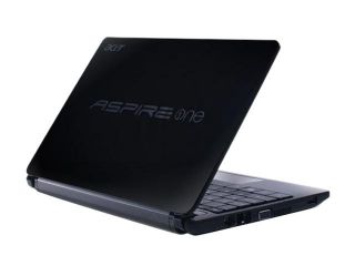 Refurbished Acer Aspire One AOD257 13478 Espresso Black Intel Atom N455(1.66 GHz) 10.1" WSVGA 1GB Memory 250GB HDD Netbook