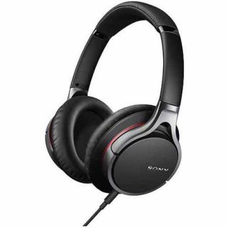 Sony MDR10R Hi Res Stereo Wired Headphones (Black)