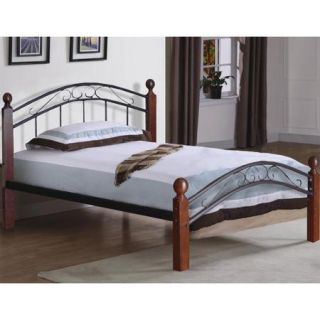 Hazelwood Home Sam Twin Wrought Iron Bed
