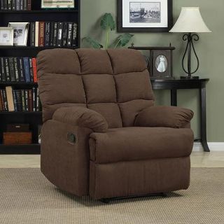ProLounger Wall Hugger Microfiber Biscuit Back Recliner Chair, Multiple Colors