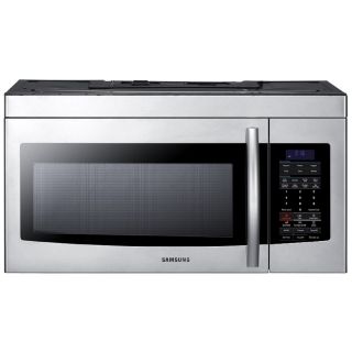 Samsung 1.7 cu ft Over The Range Microwave with Sensor Cooking Controls (Stainless Steel) (Common 30 in; Actual 29.9 in)