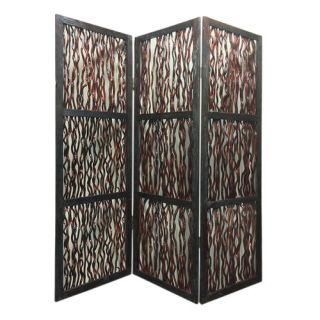 72 x 72 Branch Screen 3 Panel Room Divider by Screen Gems