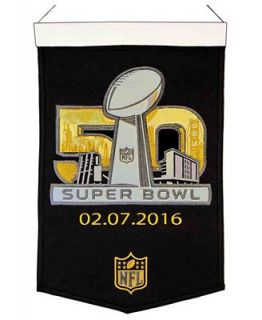 Winning Streak Super Bowl 50 Commemorative Banner  