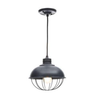 Feiss Urban Renewal 1 Light Antique Forged Iron Outdoor Hanging Pendant P1242AF