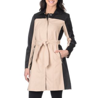 Vince Camuto Womens Single Breasted Trench Coat