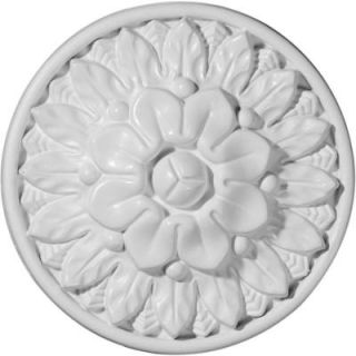 Ekena Millwork 2 3/8 in. x 1/2 in. x 2 3/8 in. Medway Rosette ROS02X02ME