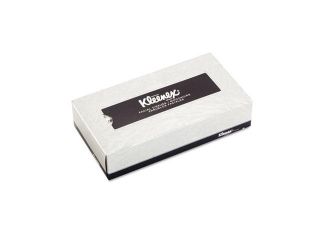KIMBERLY CLARK PROFESSIONAL* 03076 KLEENEX White Facial Tissue, 2 Ply, 125/Box, 12/Carton