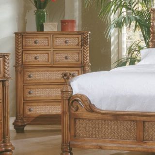 progressive furniture palm court 7 drawer chest
